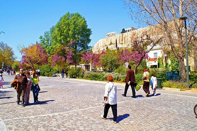 Vintage Apartment Next To Acropolis Museum Atenas Exterior foto